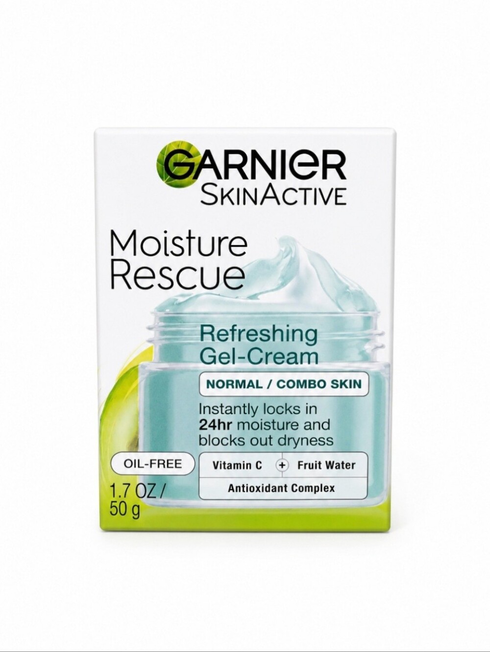 Garnier SkinActive Moisture Rescue  Refreshing Gel-Cream Normal/Combo Skin NEW